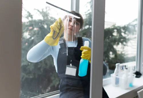 Nettoyage de vitres intérieures et extérieures à Pecqueuse